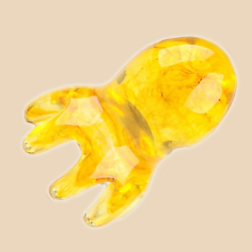Resin Octopus Scalp Massage Comb Acupressure Meridian Therapy Hair Care Portable Head Massage Relaxation Tool Natural Material